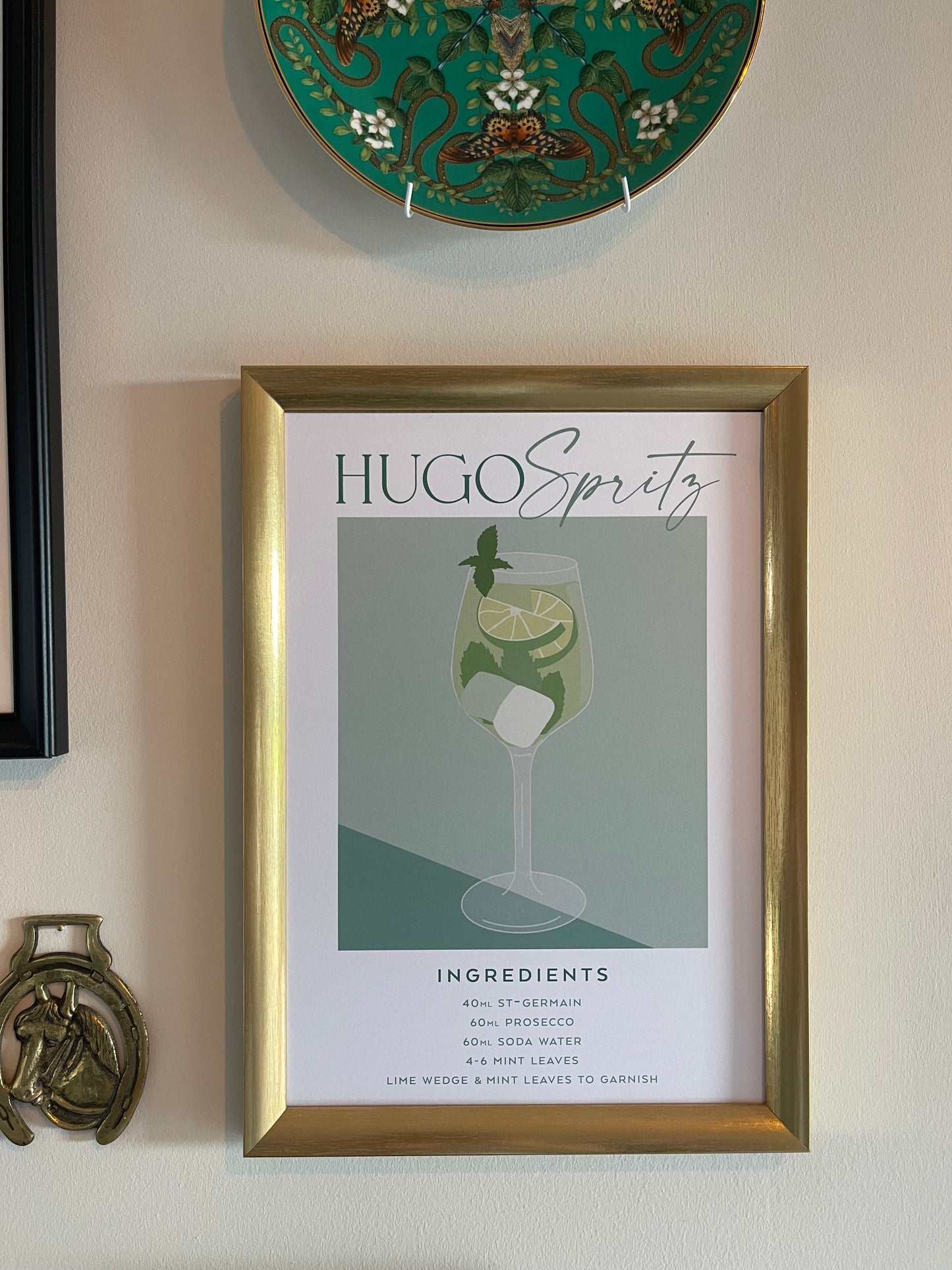 Cocktail Print - Hugo Spritz