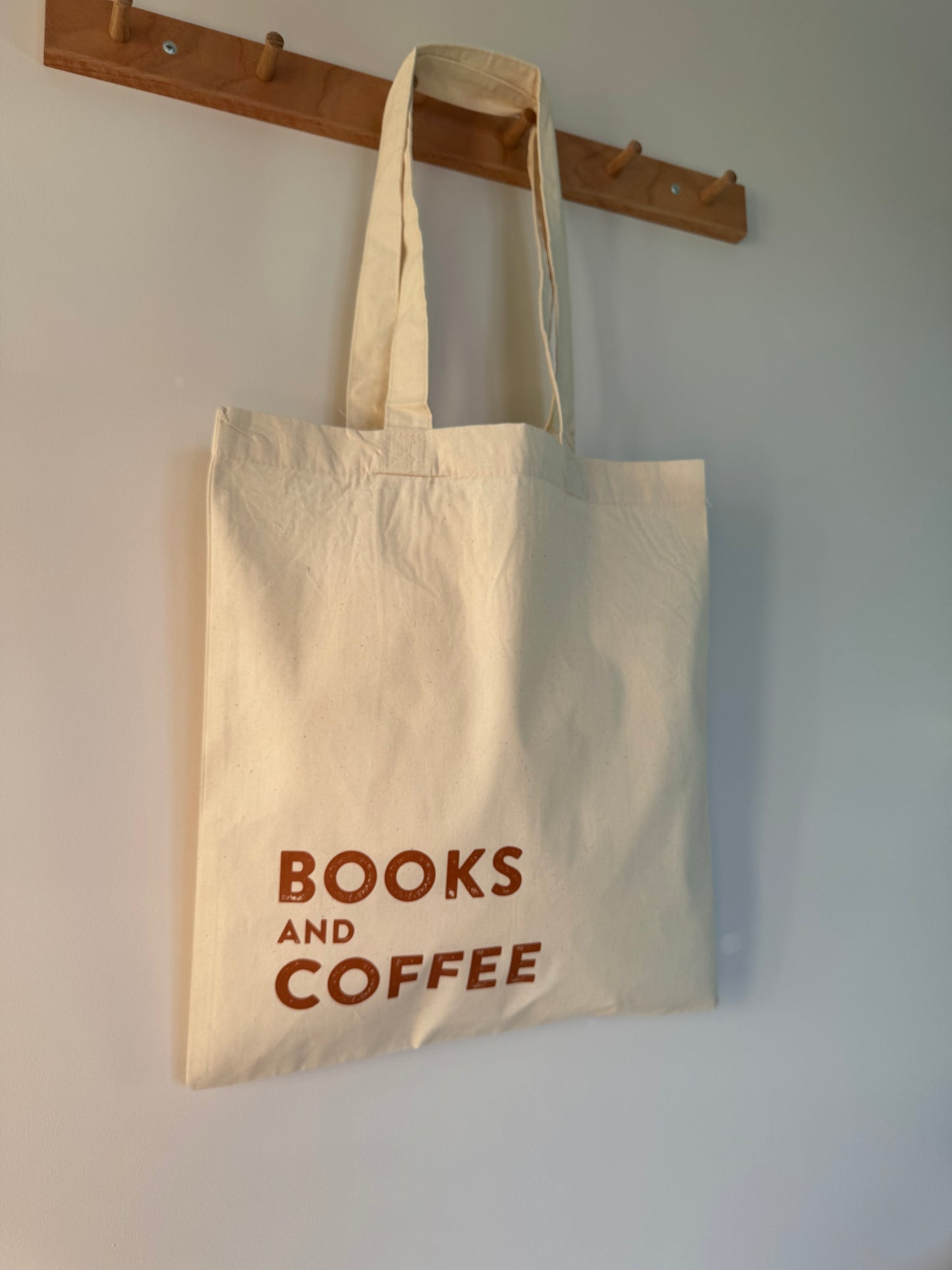 Books and Coffee Tote Bag