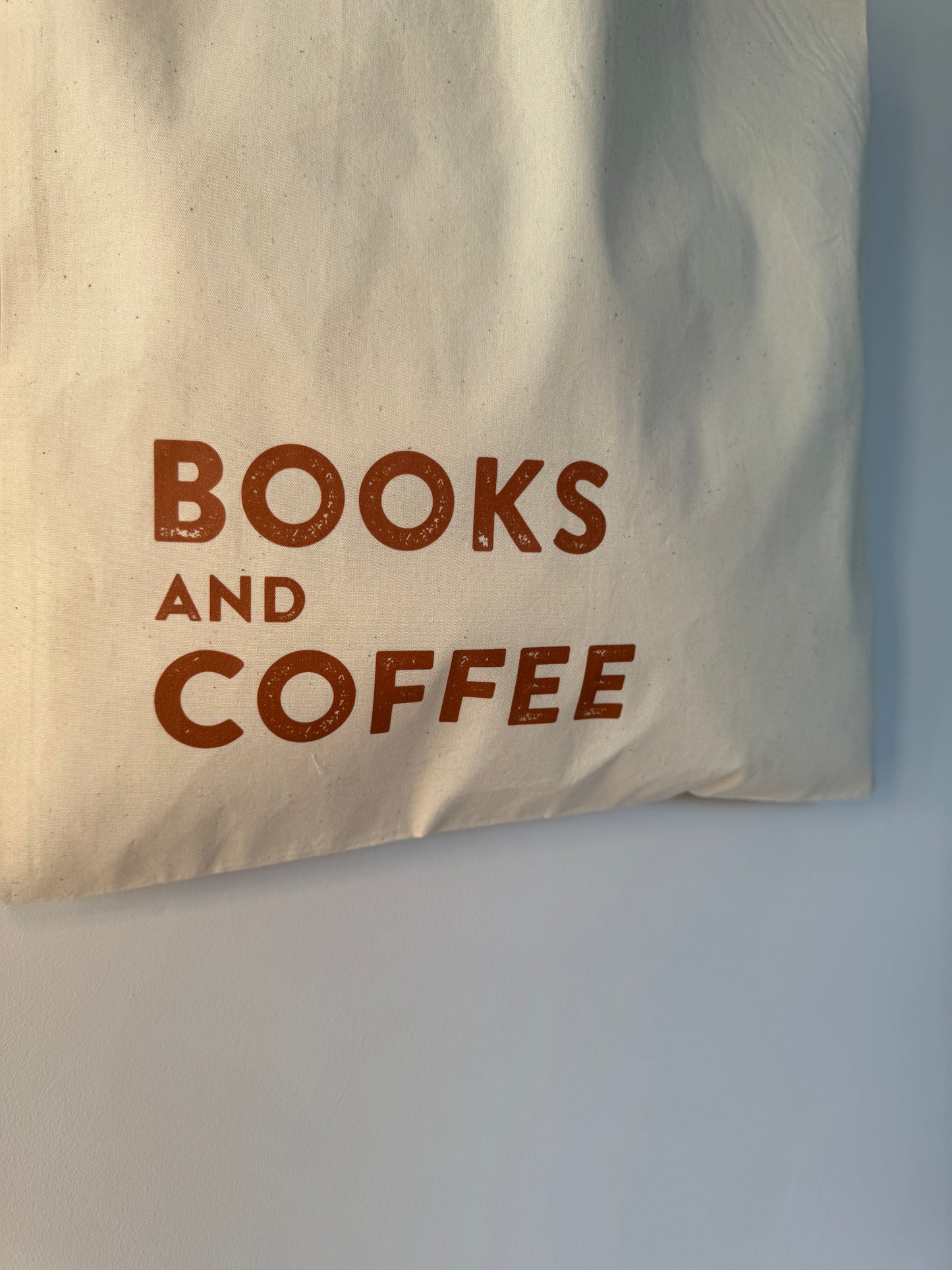Books and Coffee Tote Bag