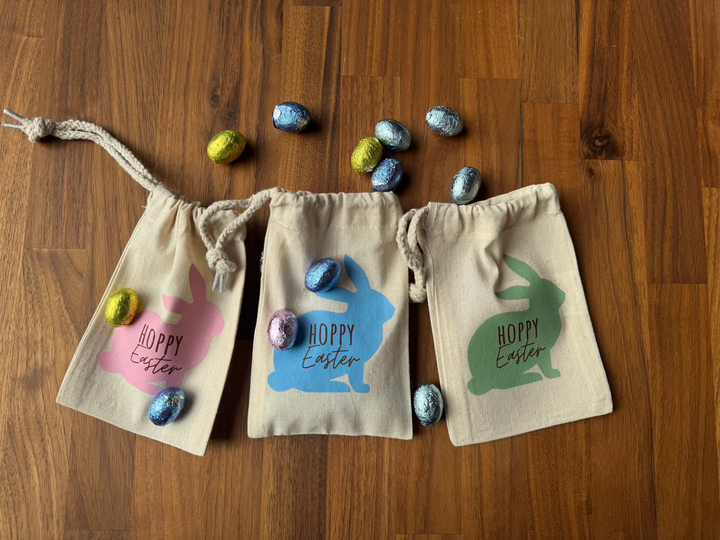Hoppy Easter treat bags