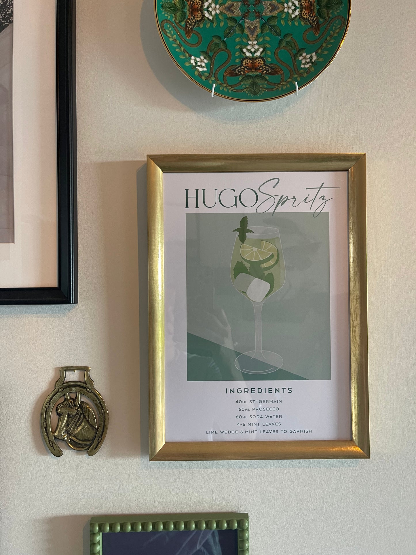 Cocktail Print - Hugo Spritz