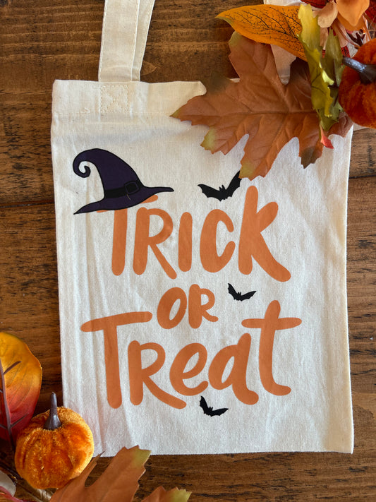 Trick or treat mini tote